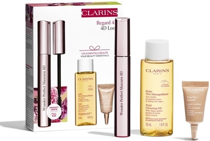 CLARINS LOYALTY MASCARA WONDER PERFECT 4D SET